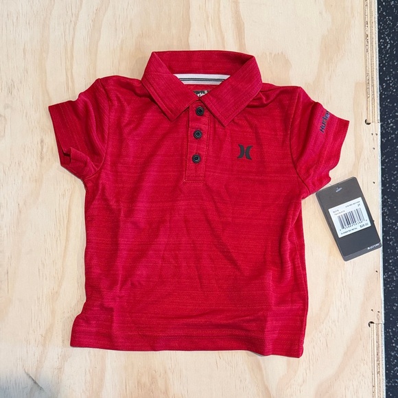 Hurley Other - Hurley Kids Polo Shirt in Vibrant Red